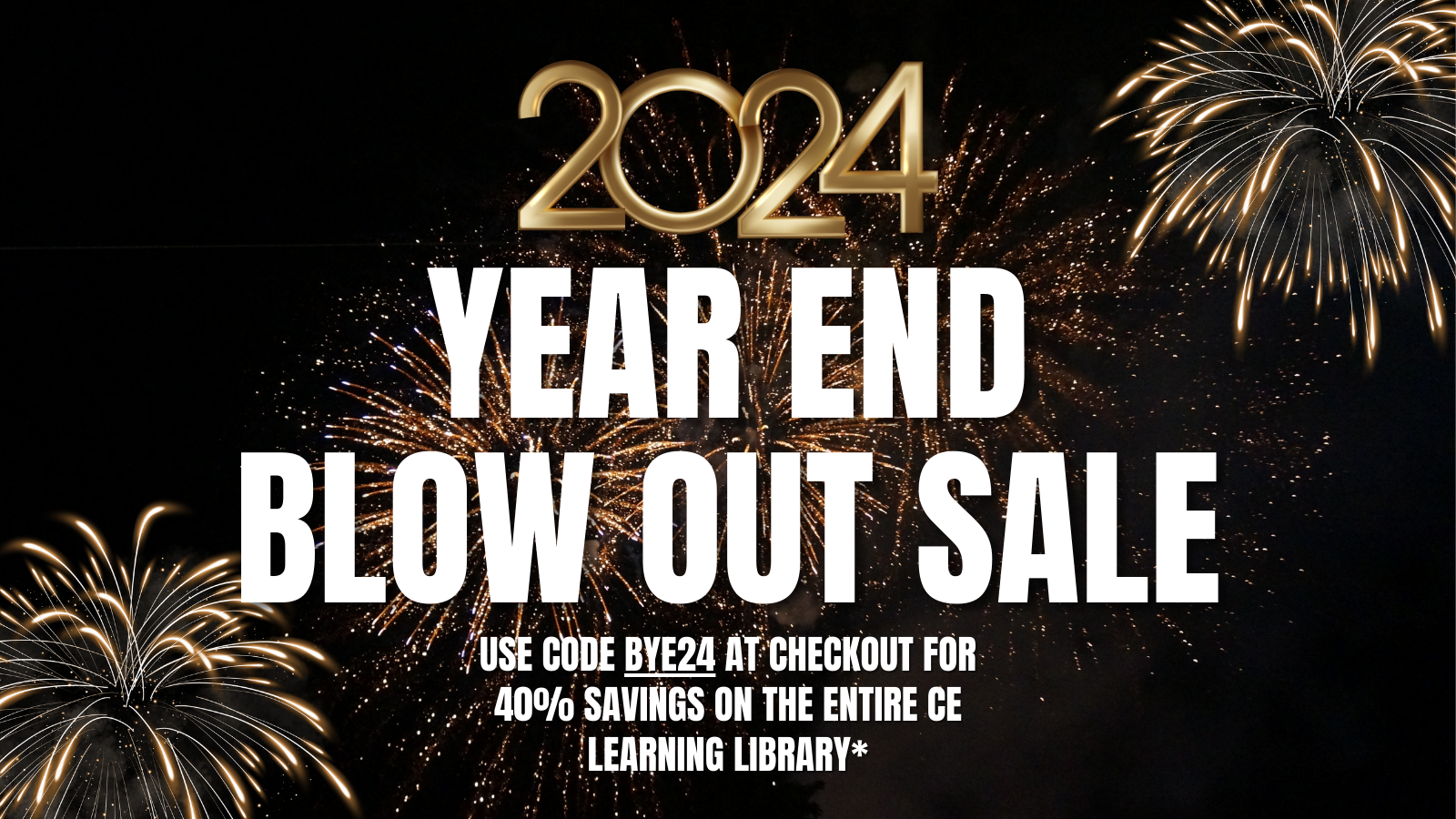 Year-end blowout sale!