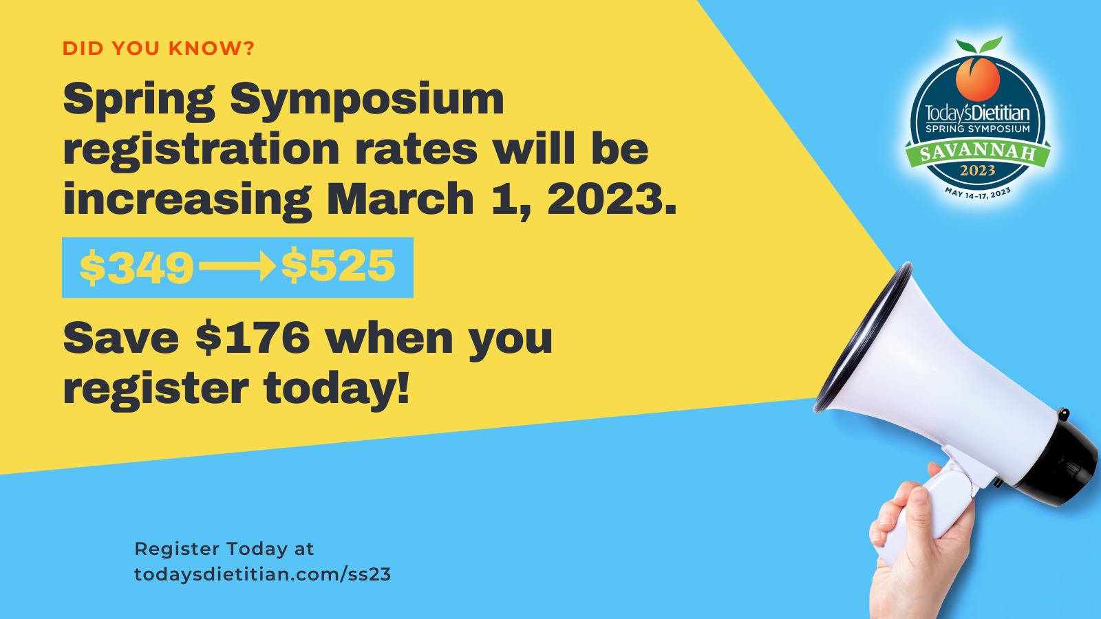 2023 Today's Dietitian Spring Symposium Registration