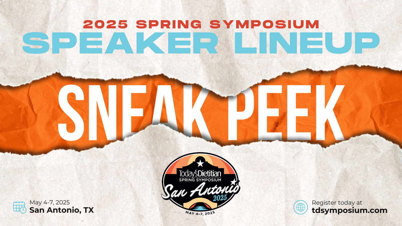 2025 Spring Symposium Speaker Lineup Sneak Peak